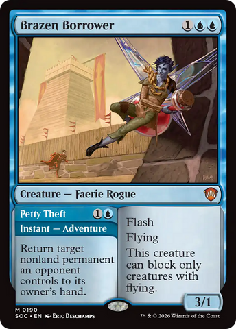 Brazen Borrower [Secrets of Strixhaven Commander]