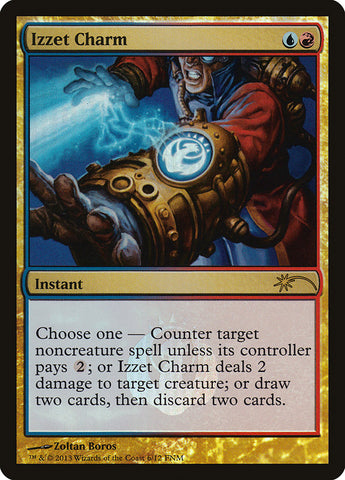 Izzet Charm SIGNED [Friday Night Magic 2013]