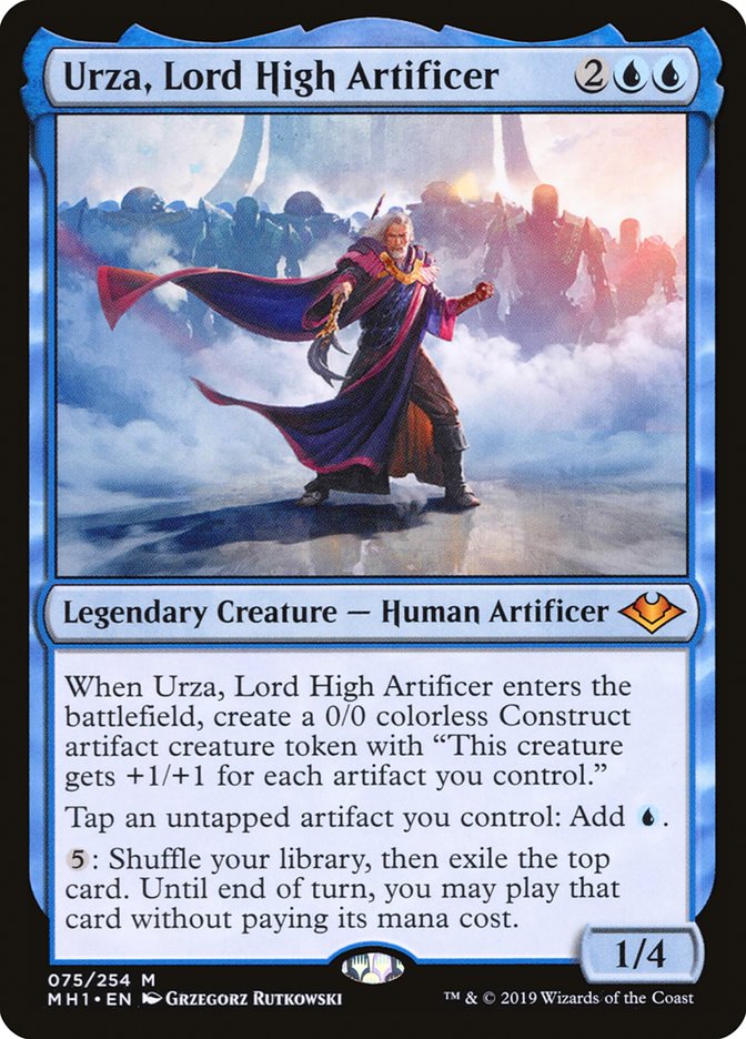 Urza, Lord High Artificer CHINESE [Modern Horizons]