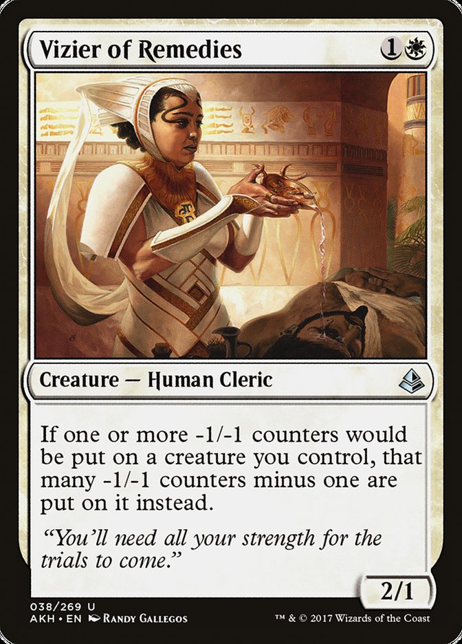 Vizier of Remedies ESPAÑOL [Amonkhet]