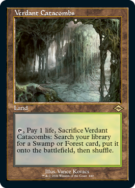 Verdant Catacombs (Retro) RUSSIAN [Modern Horizons 2]