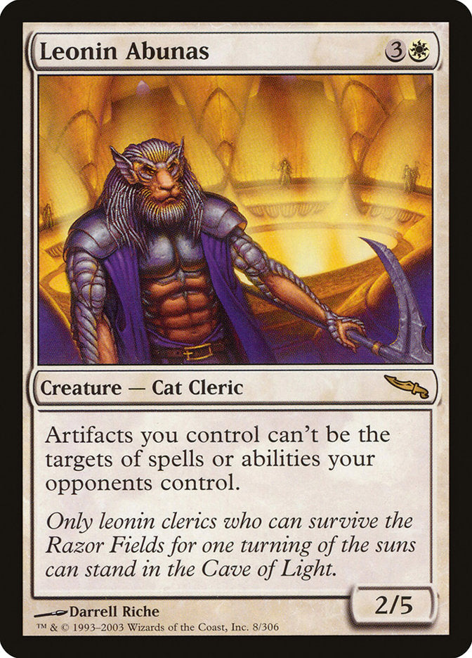 Leonin Abunas ESPAÑOL [Mirrodin]