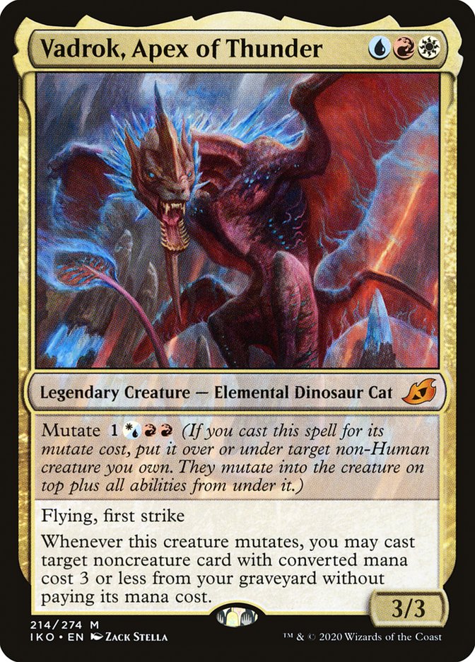Vadrok, Apex of Thunder ESPAÑOL [Ikoria: Lair of Behemoths]