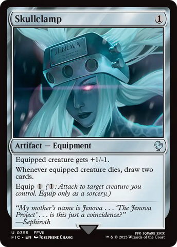 Skullclamp [FINAL FANTASY Commander]