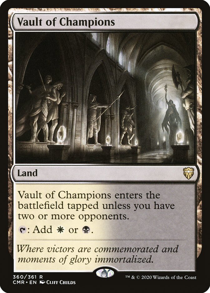 Vault of Champions CHINESE [Commander Legends]