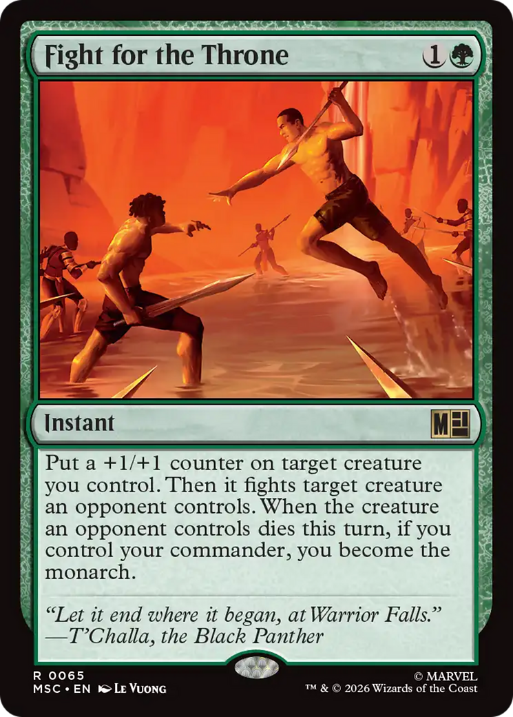Fight for the Throne [Marvel Super Heroes Commander]