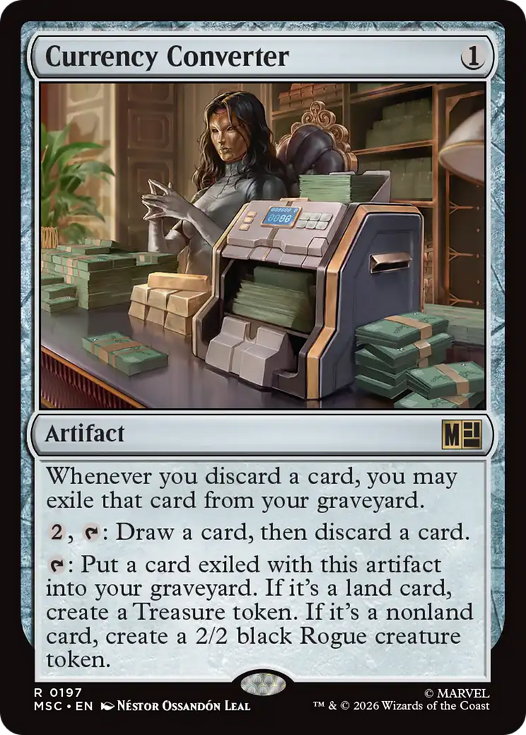 Currency Converter (Surge Foil) [Marvel Super Heroes Commander]