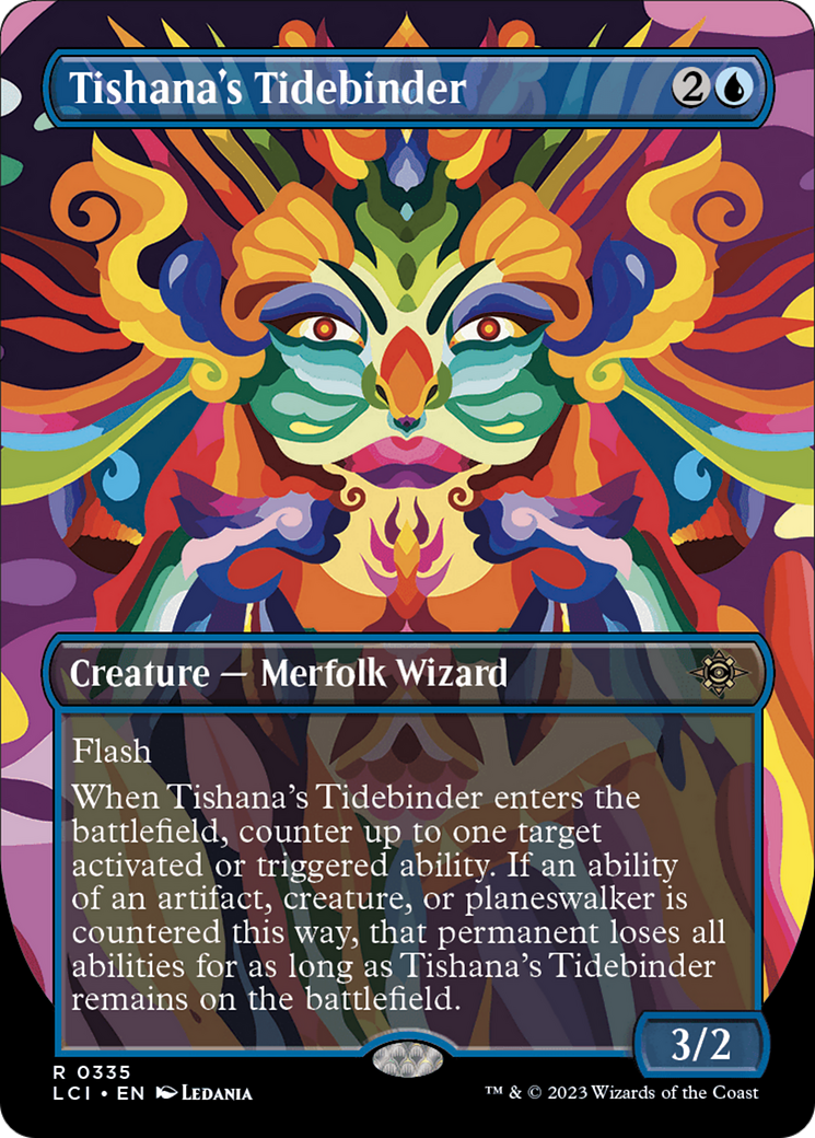 Tishana's Tidebinder (Borderless) ESPAÑOL [The Lost Caverns of Ixalan]