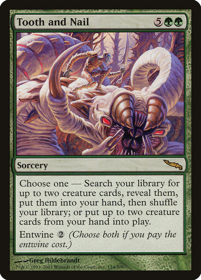 Tooth and Nail ESPAÑOL [Mirrodin]
