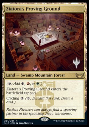 Ziatora's Proving Ground (Promo Pack) ESPAÑOL  [Streets of New Capenna Promos]