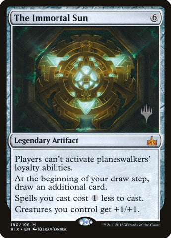 The Immortal Sun (Promo Pack) JAPANESE [Rivals of Ixalan Promos]