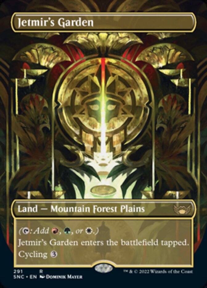 Jetmir's Garden (Borderless Alternate Art) JAPANESE [Streets of New Capenna]