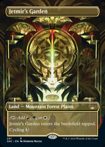 Jetmir's Garden (Borderless Alternate Art) JAPANESE [Streets of New Capenna]