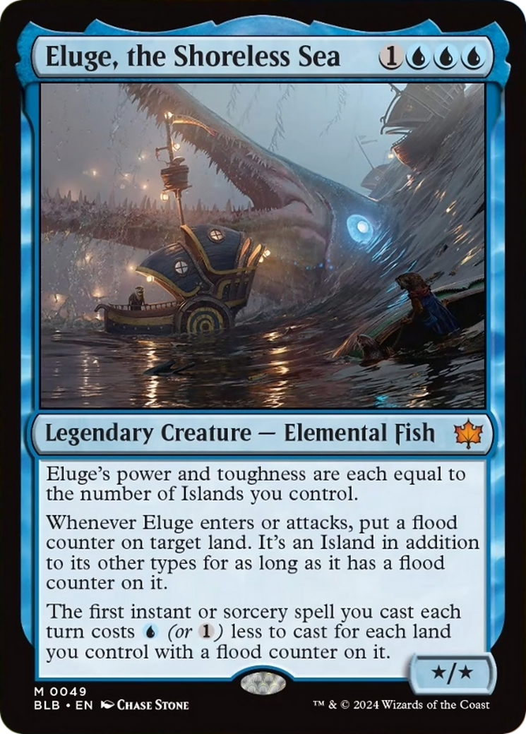 Eluge, the Shoreless Sea ESPAÑOL [Bloomburrow]