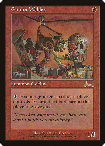 Goblin Welder ESPAÑOL [Urza's Legacy]