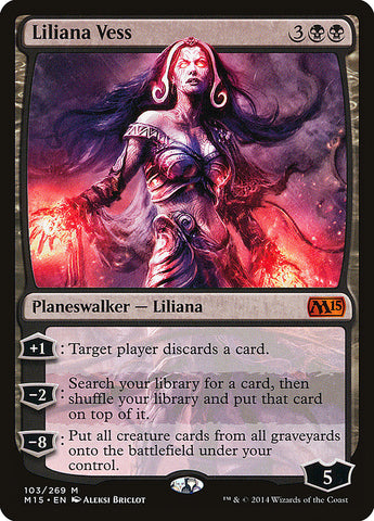 Liliana Vess CHINESE [Magic 2015]