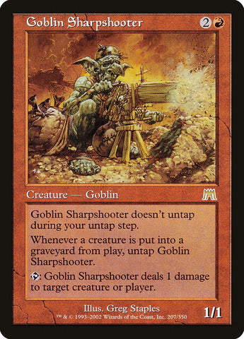 Goblin Sharpshooter ESPAÑOL [Onslaught]