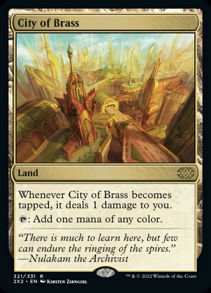 City of Brass JAPANESE [Double Masters 2022]