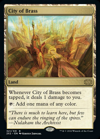 City of Brass JAPANESE [Double Masters 2022]