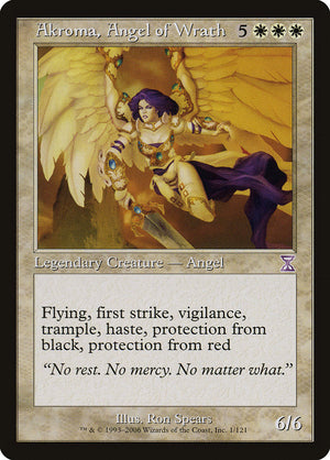Akroma, Angel of Wrath ESPAÑOL [Time Spiral Timeshifted]