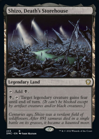 Shizo, Death's Storehouse ESPAÑOL [Dominaria United Commander]