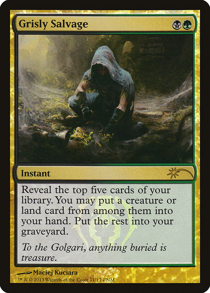 Grisly Salvage ESPAÑOL [Friday Night Magic 2013]
