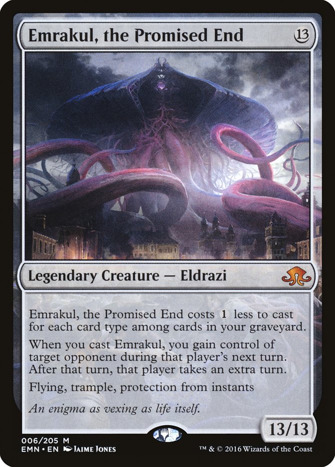 Emrakul, the Promised End JAPANESE [Eldritch Moon]