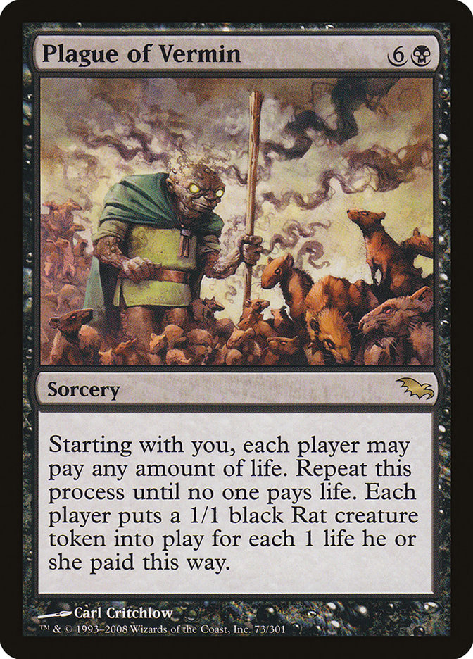 Plague of Vermin ESPAÑOL [Shadowmoor]