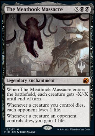 The Meathook Massacre (Promo Pack) ITALIAN [Innistrad: Midnight Hunt Promos]