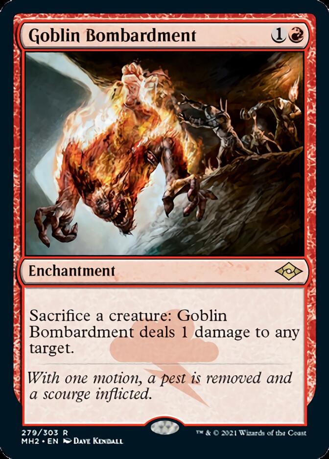 Goblin Bombardment JAPANESE [Modern Horizons 2]