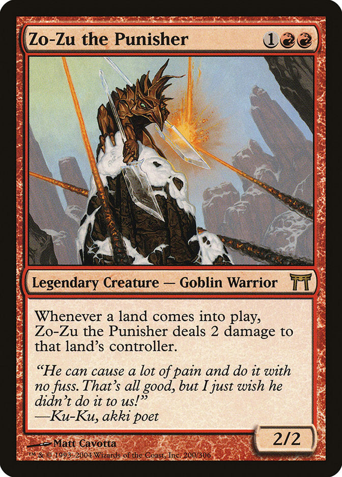 Zo-Zu the Punisher ESPAÑOL [Champions of Kamigawa]