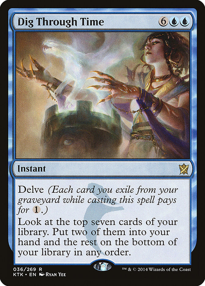 Dig Through Time ESPAÑOL [Khans of Tarkir]