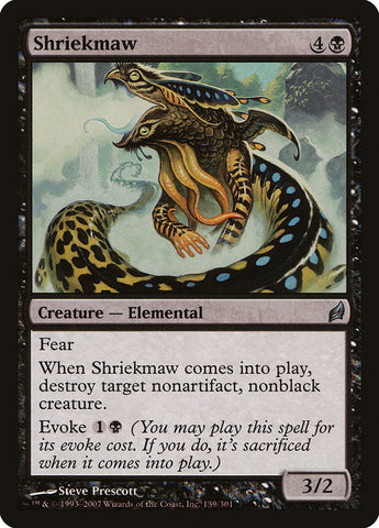 Shriekmaw ESPAÑOL [Lorwyn]