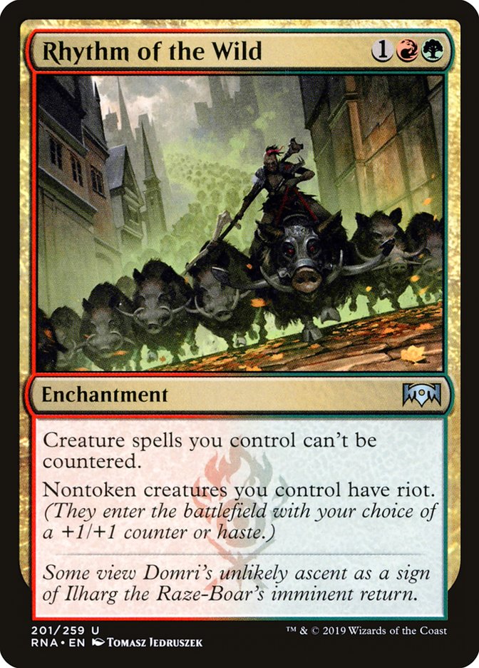Rhythm of the Wild ESPAÑOL [Ravnica Allegiance]