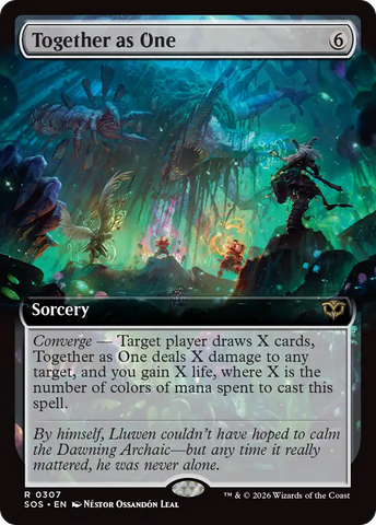 Together as One (Extended Art) [Secrets of Strixhaven]