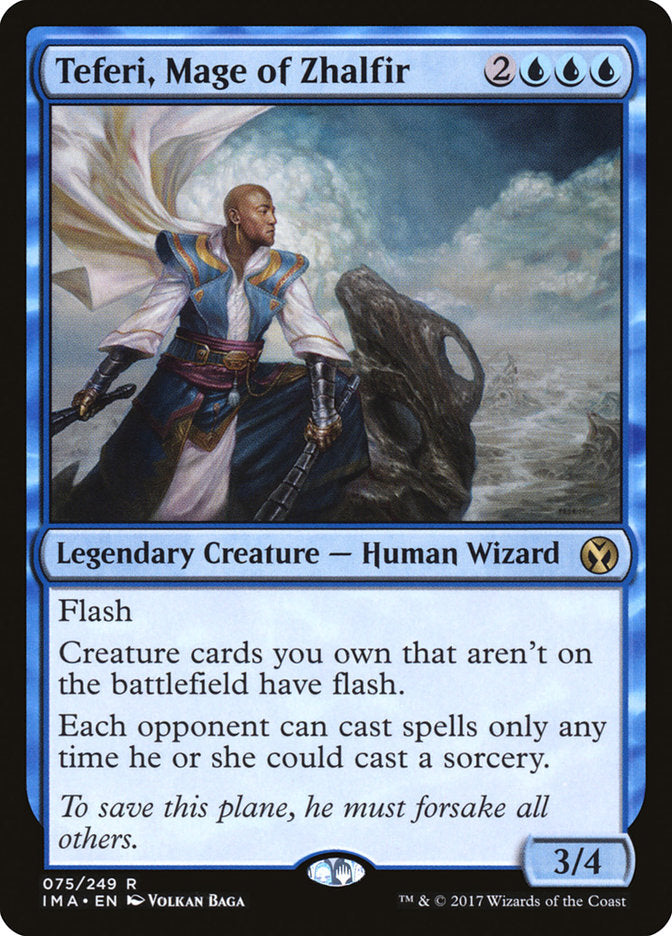 Teferi, Mage of Zhalfir JAPANESE [Iconic Masters]