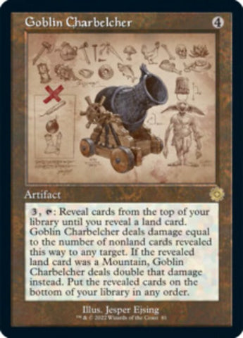 Goblin Charbelcher (Retro Schematic) ESPAÑOL [The Brothers' War Retro Artifacts]