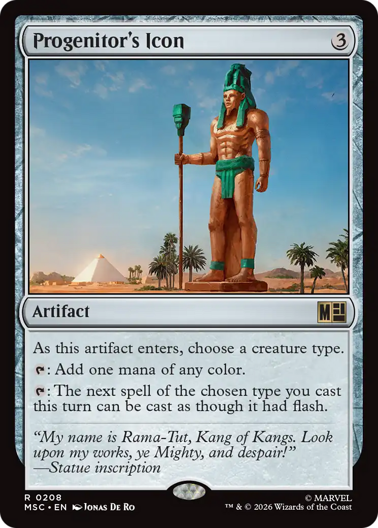 Progenitor's Icon (Surge Foil) [Marvel Super Heroes Commander]