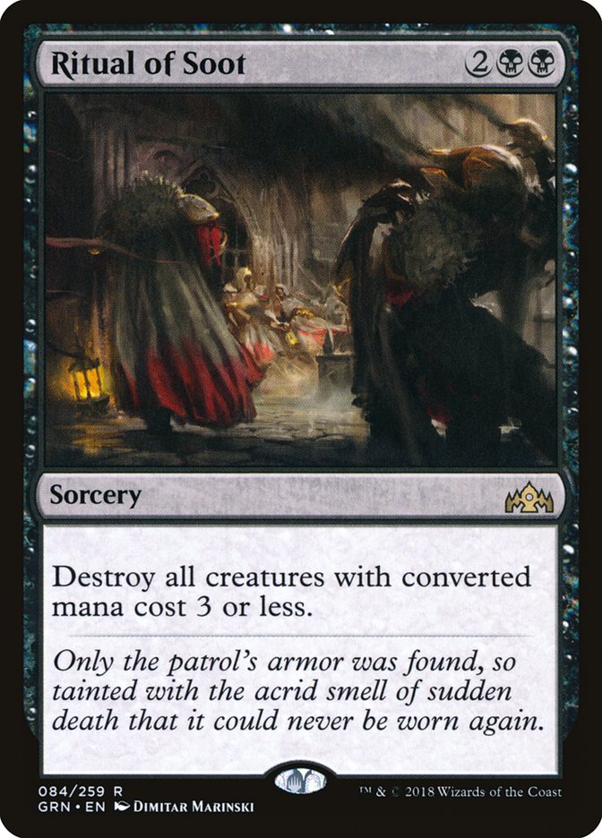 Ritual of Soot ESPAÑOL [Guilds of Ravnica]