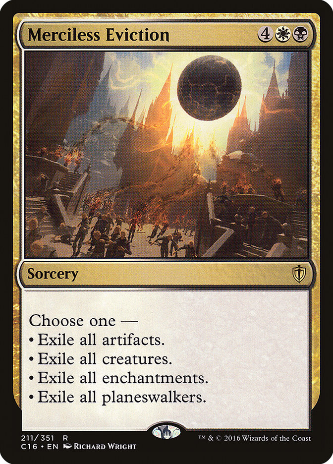 Merciless Eviction ESPAÑOL [Commander 2016]
