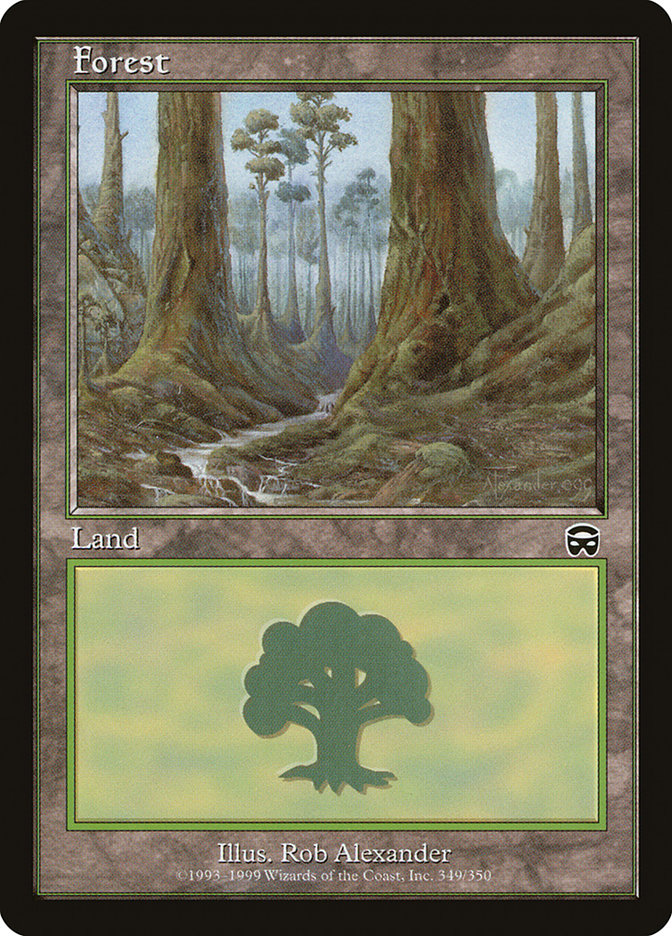 Forest (349) ESPAÑOL [Mercadian Masques]