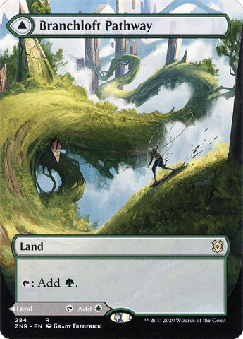 Branchloft Pathway // Boulderloft Pathway (Borderless Alternate Art) ESPAÑOL [Zendikar Rising]