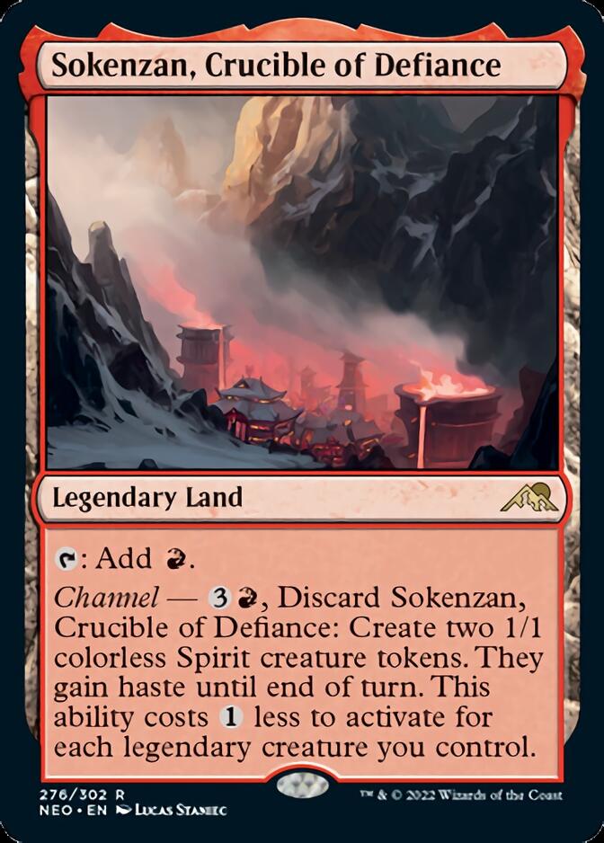Sokenzan, Crucible of Defiance JAPANESE [Kamigawa: Neon Dynasty]