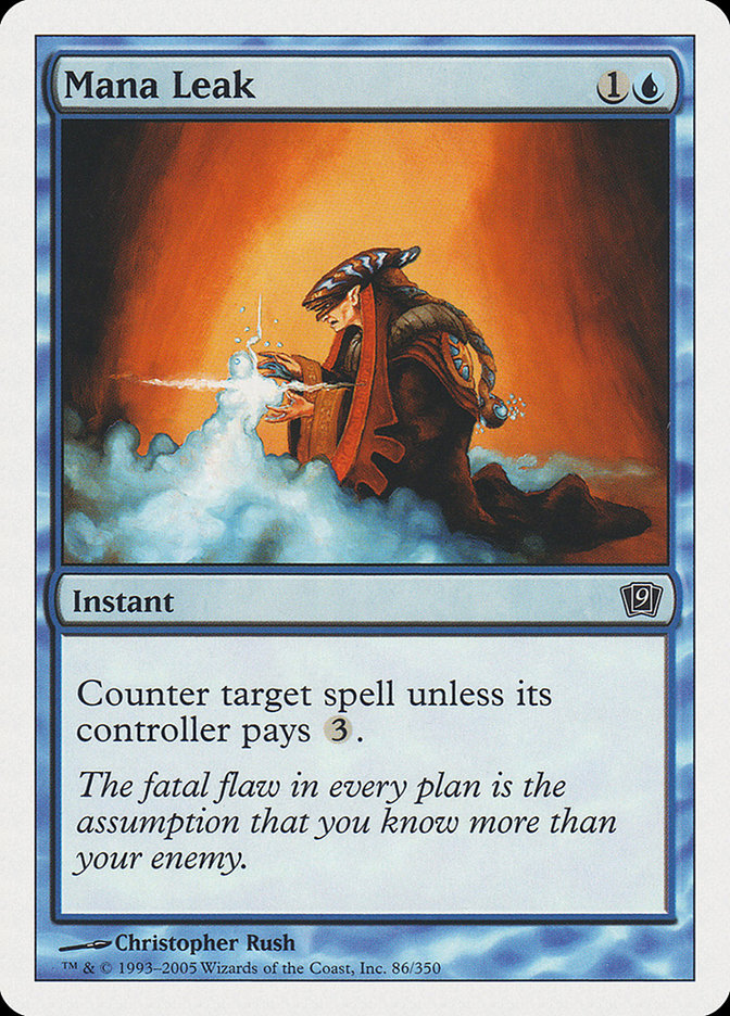 Mana Leak GERMAN [Ninth Edition]
