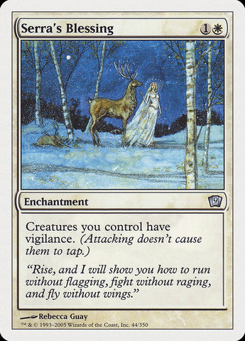 Serra's Blessing RUSIAN [Ninth Edition]