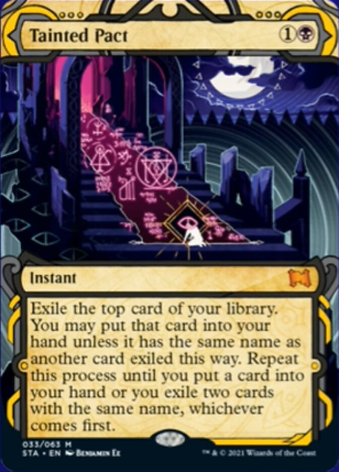 Tainted Pact JAPANESE [Strixhaven: Mystical Archive]