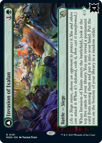 Invasion of Ixalan // Belligerent Regisaur ESPAÑOL [March of the Machine]