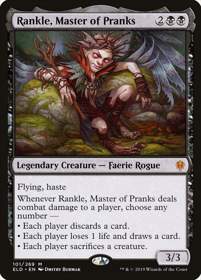 Rankle, Master of Pranks ESPAÑOL [Throne of Eldraine]