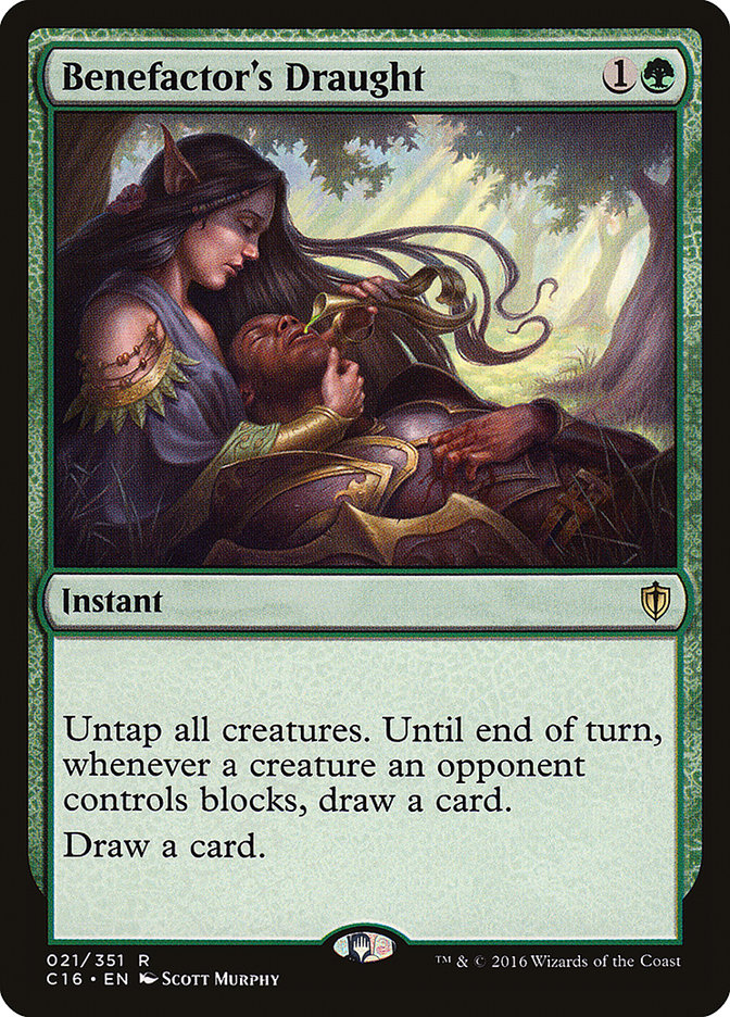 Benefactor's Draught JAPANESE  [Commander 2016]