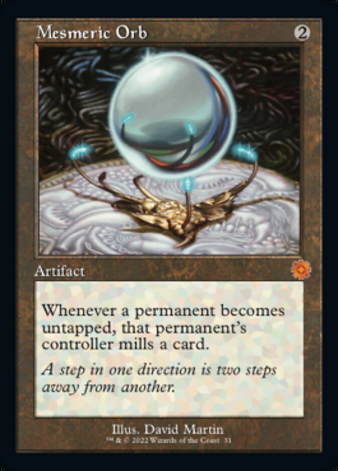 Mesmeric Orb (Retro) ESPAÑOL  [The Brothers' War Retro Artifacts]